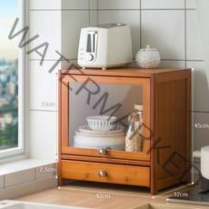 엔틱그릇장 그릇장식장 원목 그릇장 찬장 2단 서랍, 1. 싱글서랍42