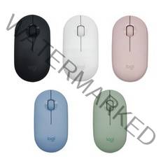로지텍 페블 M350 무선 무소음 마우스 MR0075 정품 미개봉, 블랙