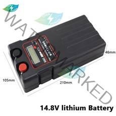 전동릴배터리 전동릴 배터리 방짜배터리 용량 14.8V 8Ah 10Ah 12Ah 리튬 이온 3.7V 팩 12V 전기 윈치 낚시 릴 + 충에 대 한 bms, 14.8V 7800mAh