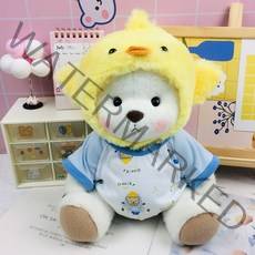 레나베어 옷 30cm 인형옷 병아리 아기옷 수제 곰인형옷, D