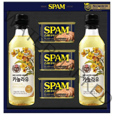 스팸 고급유3호 선물세트 + 쇼핑백, 5세트