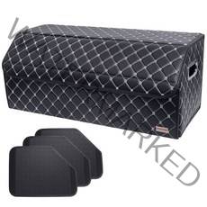 모가비 가죽 트렁크 정리함 고급형 v2 MOG-222, 블랙