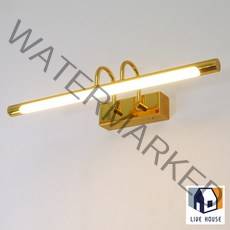 LED 갤러리 그림 골드 카페 네일샵 인테리어 스티클 액자 포인트 벽등 벽부등 8w, 블랙