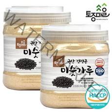 [토종마을] HACCP인증 국산 검정콩미숫가루 700g, 2개