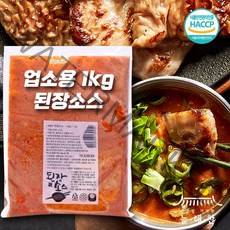 대구막창 된장소스 1kg 특제비법 막창장 대용량 업소용 식당용