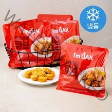 아임닭 닭가슴살 큐브 닭갈비맛 (냉동), 5개, 100g