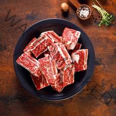 겉지방손질된"꿀맛나는세상"미국산 찜용 소갈비 1kg