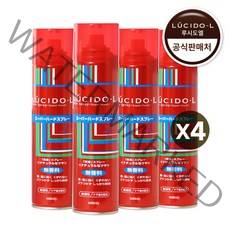 루시도엘 헤어스프레이 슈퍼하드 293ml, 4개