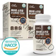 소연골 100% 콘드로이친 60정 소유래 저분자 관절 1200 무릎 연골 분말 가루 효능 콘드레이친 뉴트리너스, 1병, 600mgx60정