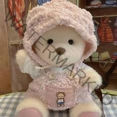 TeddyTales 레나 베어 30cm 인형 옷 수제, J
