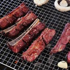 잘먹잘산 캠핑 맛좋은 LA 우대 꽃갈비 육즙 가득 초이스 등급 칼집 넣은 우대갈비, 3KG, 1개