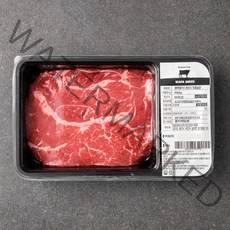 쉐프 파트너 미국산 블랙앵거스 윗등심 스테이크용 (냉장), 400g, 1팩