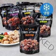 한끼통살 그릴드 닭가슴살 100g x 5종 x 2p 세트 (냉동), 1세트