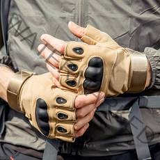 위즈모아 H1 아웃도어 반장갑 기능성 스포츠 밀리터리 택티컬 전술 등산 장갑, 블랙