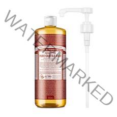 닥터브로너스 퓨어 캐스틸 솝 유칼립투스 950ml + 전용펌프, 단품
