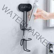 헤어 고데기 매직기 보관 홀더 거치대 드라이기걸이 욕실용품 고대기거치대 드라이기 헤어 고데기, No.01 헤어 고데기 매직기 홀더 화이트