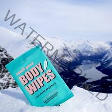 [폴라레나]두꺼운샤워티슈 캠핑샤워무향 빅사이즈 생분해원단 휴대용 개별포장 4가지향, 223노센트(무향)-단품