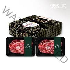 [등안채13] 1++ 한우 등심불고기 1kg+국거리 600g 선물세트 총 1.6kg, 없음