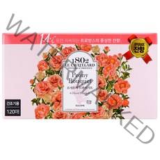 르샤트라1802 건조기용 드라이시트 섬유유연제 피오니부케 본품 120매, 1개