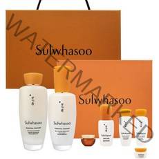 설화수 자음 2종 세트 쇼핑백 포함 (자음수150ml 자음유액125ml 자음수15ml 자음유액15ml 윤조에센스8ml 자음생크림5ml 수분크림5ml), 1세트