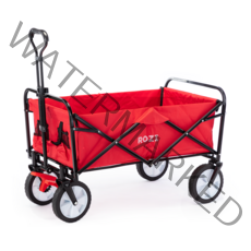ROZI 다용도 폴딩 웨건 캠핑 카트 + 보관용 가방 세트 4종 택1, 레드