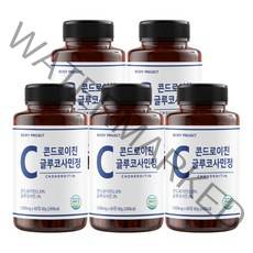 바디프로젝트 무릎 관절엔 콘드로이친 글루코사민정 1000mg x 60정 (2개월), 5개, 5개