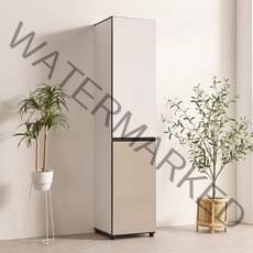 [쇼핑엔티] F4890 냉장고형 수납장 400 2colors, 화이트