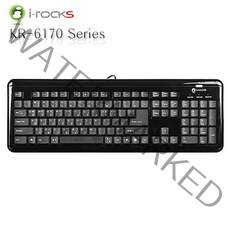 아이락스 X-SLIM 팬타그래프 키보드 KR-6170, 블랙, KR-6170 X SLIM