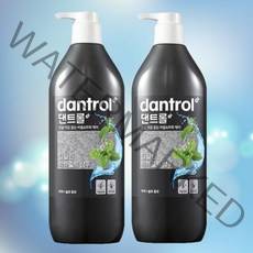 비듬 가려움 피지케어 댄트롤 딥 클린 박하 솔트 샴푸 820ml, 2개
