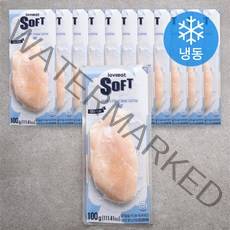 러브잇 소프트 닭가슴살 오리지널 (냉동), 100g, 12팩