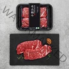 횡성한우 채끝 1등급 (냉장), 250g, 1팩