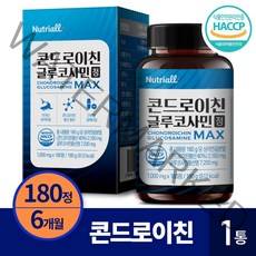콘드로이친 글루코사민 1000mg x 180정 6개월분, 1개