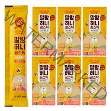 말랑허니 꿀젤리스틱 국산 선물세트 토종 아카시아 허니스틱 스틱꿀 일회용 선물용 답례 꿀, 말랑육남매 6상자 (72포)