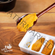 노량진수산장터 급냉항공 직송 배송 프리미엄 성게알(우니) 100g 1팩