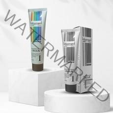 미용실염색약 멋내기 옴브레칼라 새치커버 염색 바이오메드 플레티넘 칼라크림 150g +산화제 150ml, 5.0 밝은갈색