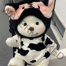 TeddyTales 레나 베어 30cm 인형 옷 수제 곰인형옷, AF