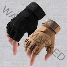 밀리터리 하드쉘T1 전술장갑 등산반장갑 오토바이 아웃도어 자전거 군용 서바이벌 스포츠, 블랙