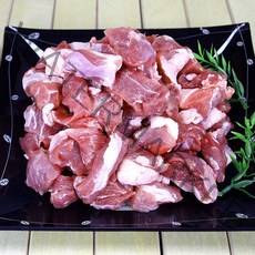 으뜸한돈 국내산 냉장 찌개용 돼지고기, 1kg, 단품
