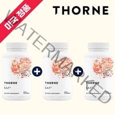 3세트 thorne 쏜리서치 SAT 밀크씨슬 아티초크 실리마린 파이토솜 커큐민 60정/손땡땡 미국정품 해외직구