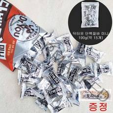 닥터유 단백질바 미니 (대략15개입 30개입) + 보리과자 1개 식품 소분 허가 업체, 190g(약 15개입)