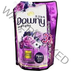 다우니퍼퓸미스티크리필 2.6L 고농축 섬유유연제, 2개