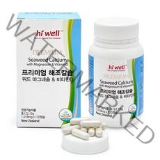 하이웰 해조 칼슘 120캡슐 1통 (2개월분), 122.16g, 1개