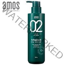 아모스 녹차실감 샴푸액 500g/지성샴푸, 01)아모스 녹차실감 샴푸액500g-지성