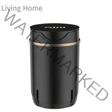 Living Home리빙홈 미니세탁기 가정용 속옷 양말 10분 세탁 반자동, 블랙 세탁기