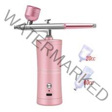 에어브러쉬 콤프레샤 세트 프라모델도색 압축기 키트와 미니 에어 브러시 네일 브러쉬 케이크 모델에 대한, 01 A