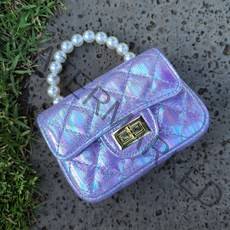 예쁜 진주 퀼팅 체인 미니핸드백 여자크로스백 여성크로스가방 PEQL