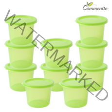 (10p) 꼬망뜨 New 그린앤그린 향균 밀폐용기 그린박스 350ml / 700ml 캠핑용품 먹방 국내생산, 2. 700ml 10개