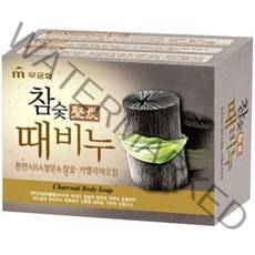 무궁화 참숯 때비누, 100g, 1개