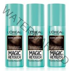 로레알 파리 로레알파리 매직 리터치 75 ml, 다크 브라운, 3개