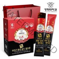 경희대학교 6년근 홍삼스틱 골드 젤리스틱, 15g x 30개입(450g), 1세트